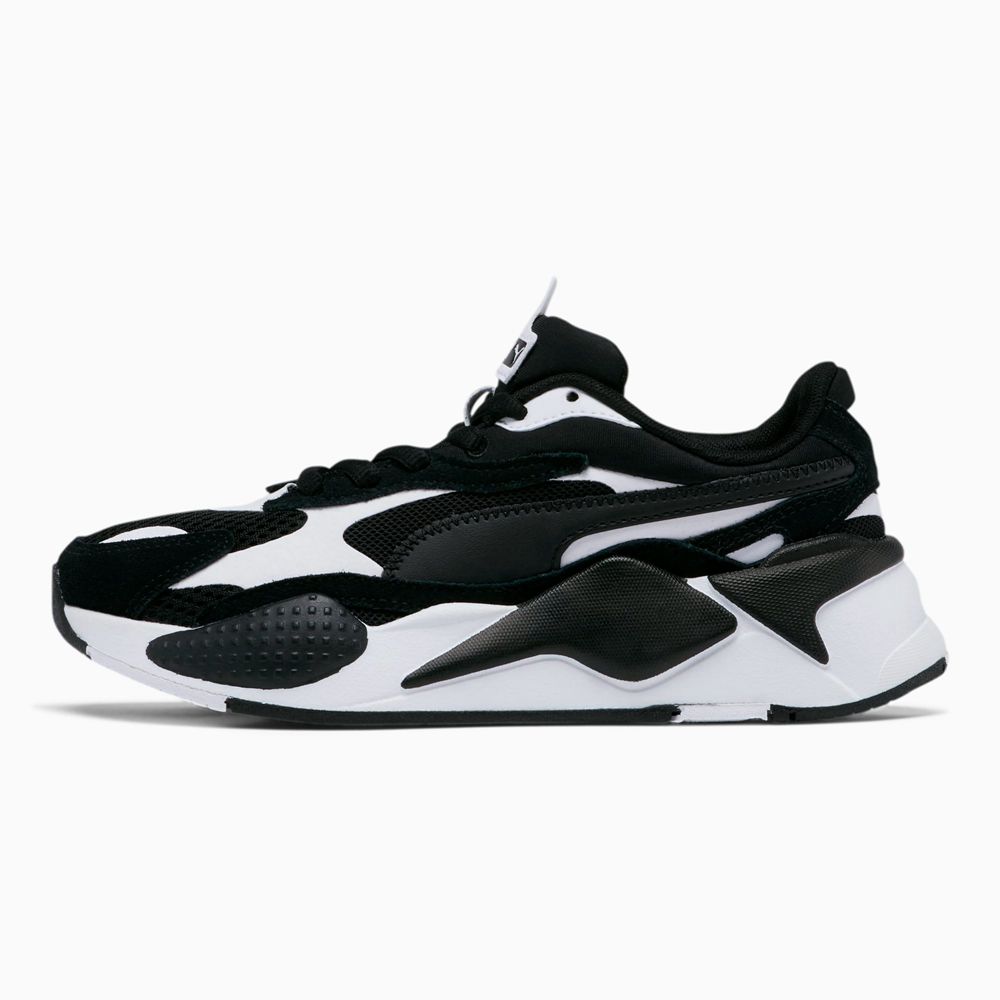 Puma RS-X³ Super Fiú Sportcipő - Fehér/Fekete ( Hungary - KRZDB0254 )